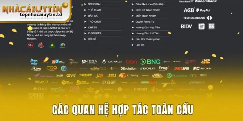 Đơn vị xây dựng các quan hệ hợp tác toàn cầu