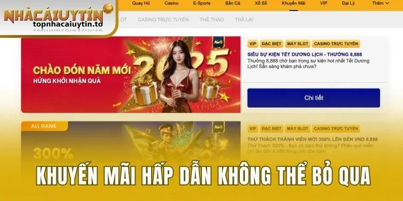 Khuyến mãi hấp dẫn hội viên không thể bỏ qua
