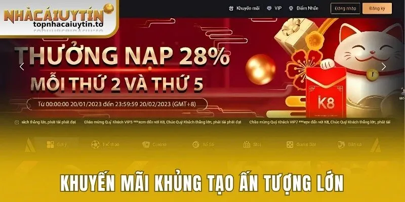 Khuyến mãi khủng tạo ấn tượng lớn