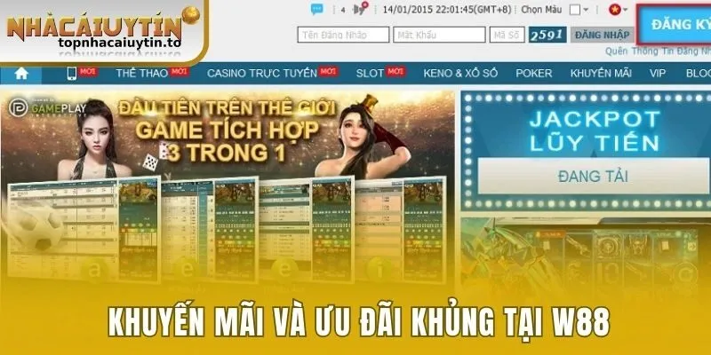 Những khuyến mãi và ưu đãi khủng tại nhà cái